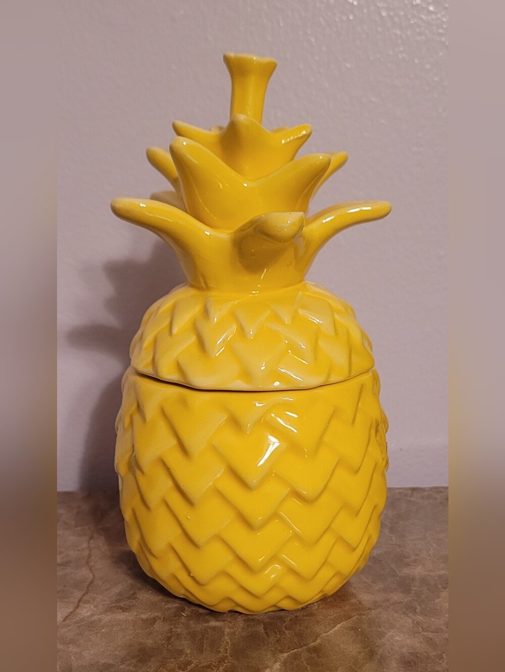 PADDYWAX Ceramic Pineapple Candle- NEW/ Unburned